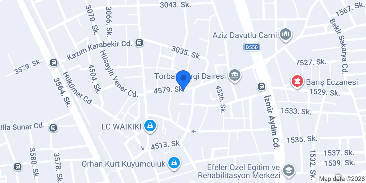 Veysel Erkek Kuaförü konumu