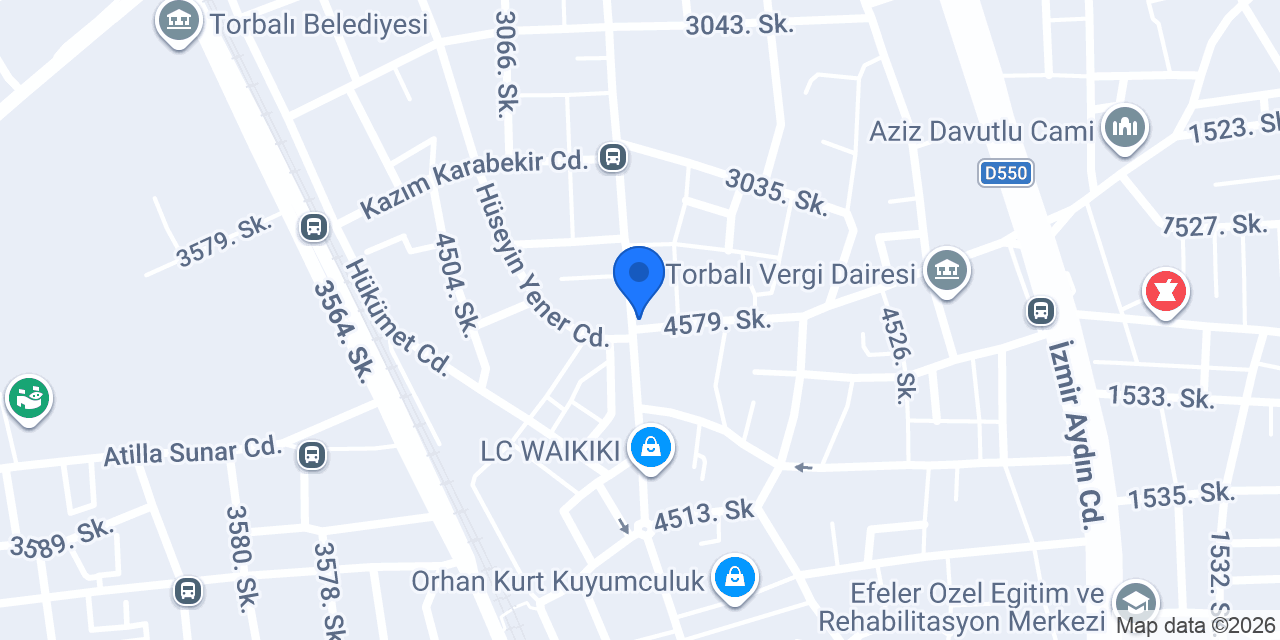 Balsa torbalı çarşı konumu