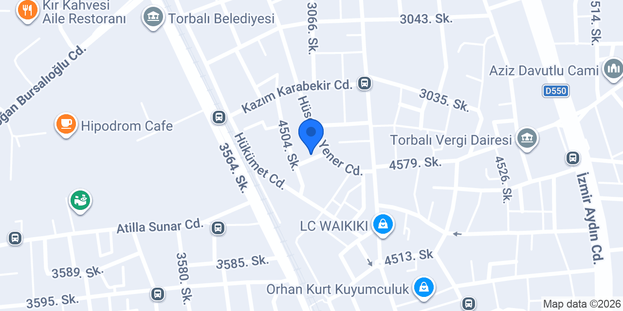 HİSAR EMLAK TORBALI konumu
