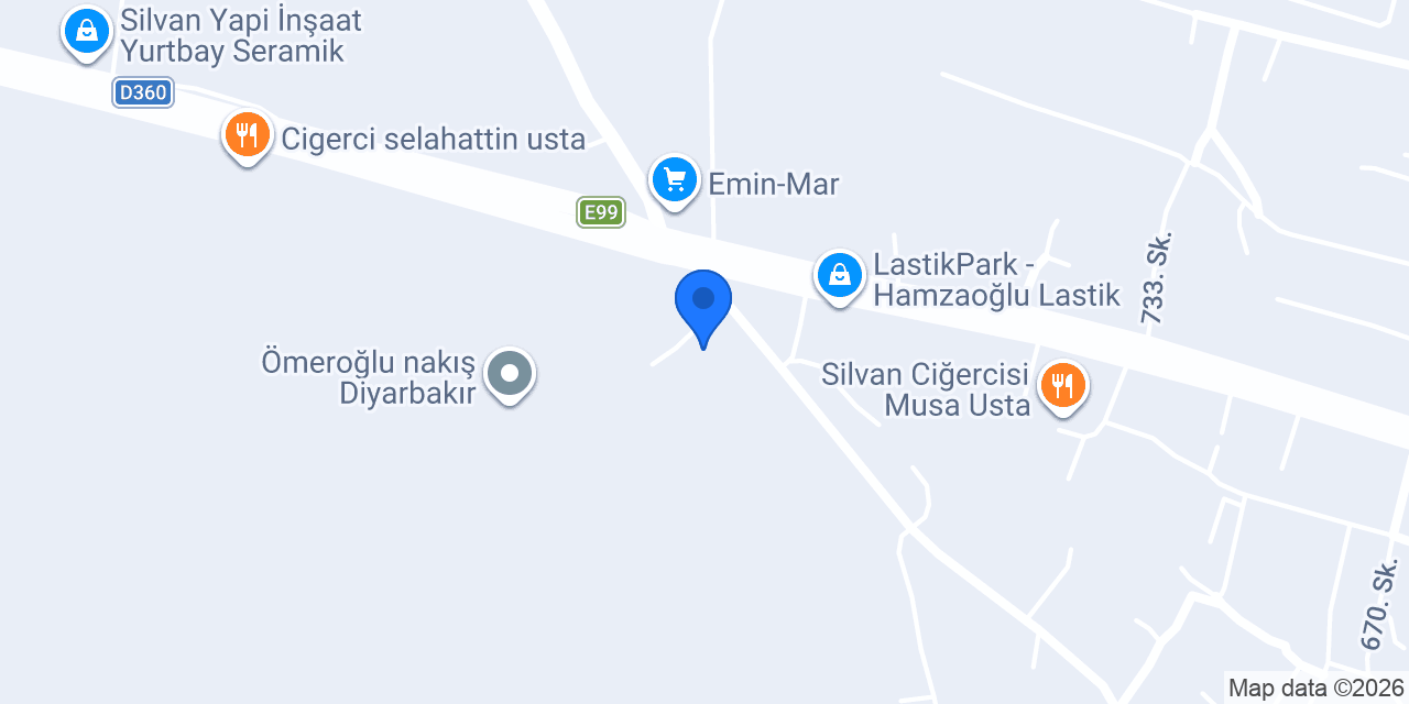 Silvan Esila taksi konumu