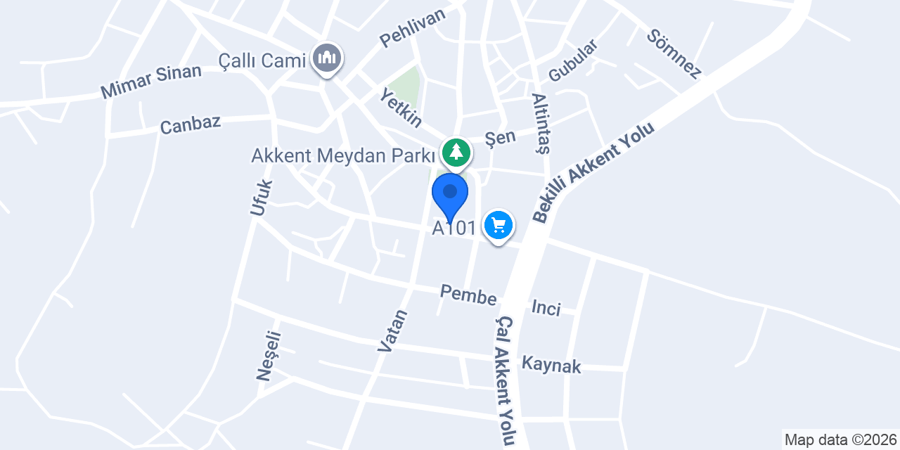 AKDUMAN TİÇ AKKENT konumu