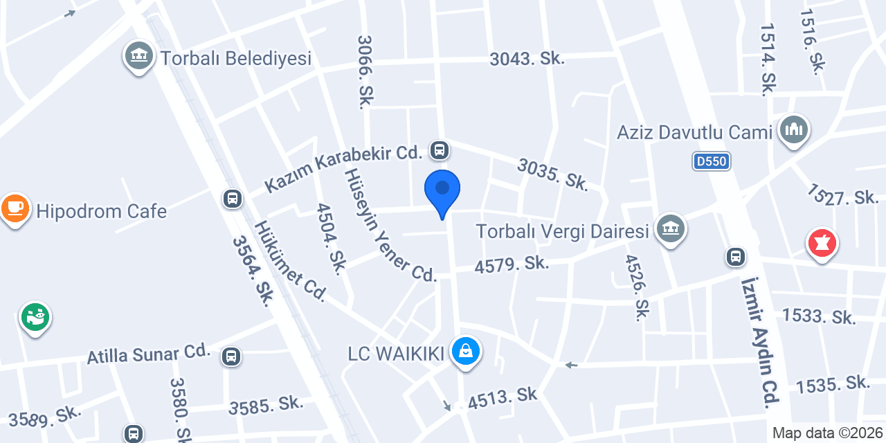 Yıldırım Hukuk Bürosu konumu