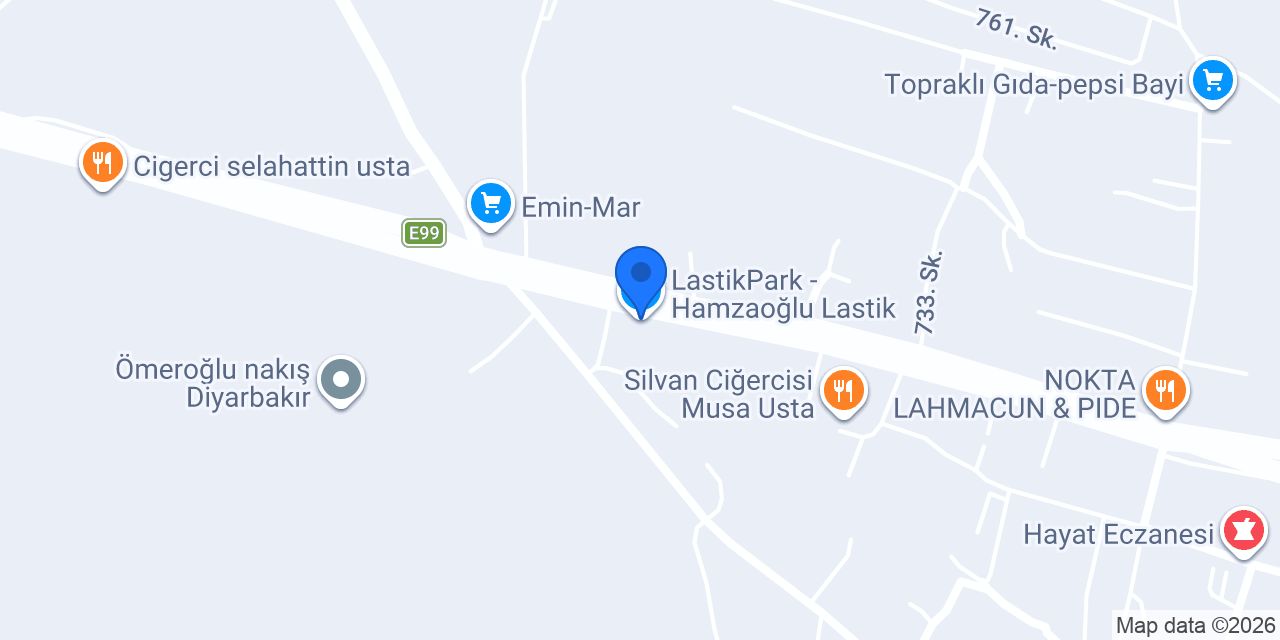 LastikPark - Hamzaoğlu Lastik konumu