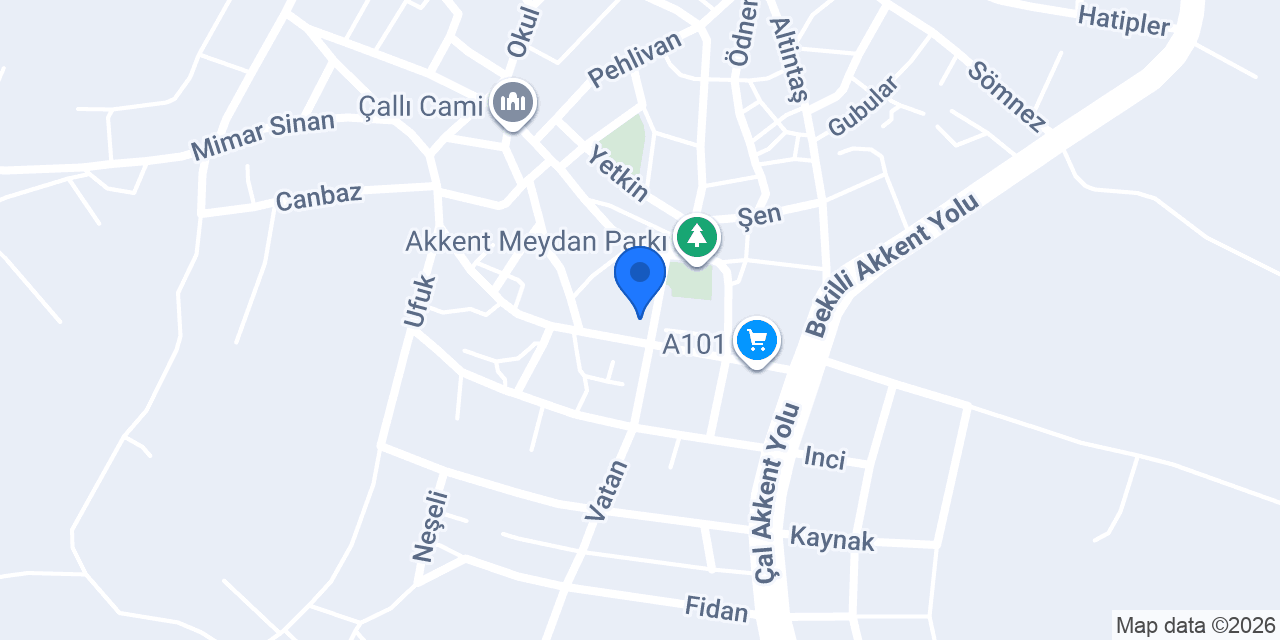 Akkent Eczanesi konumu
