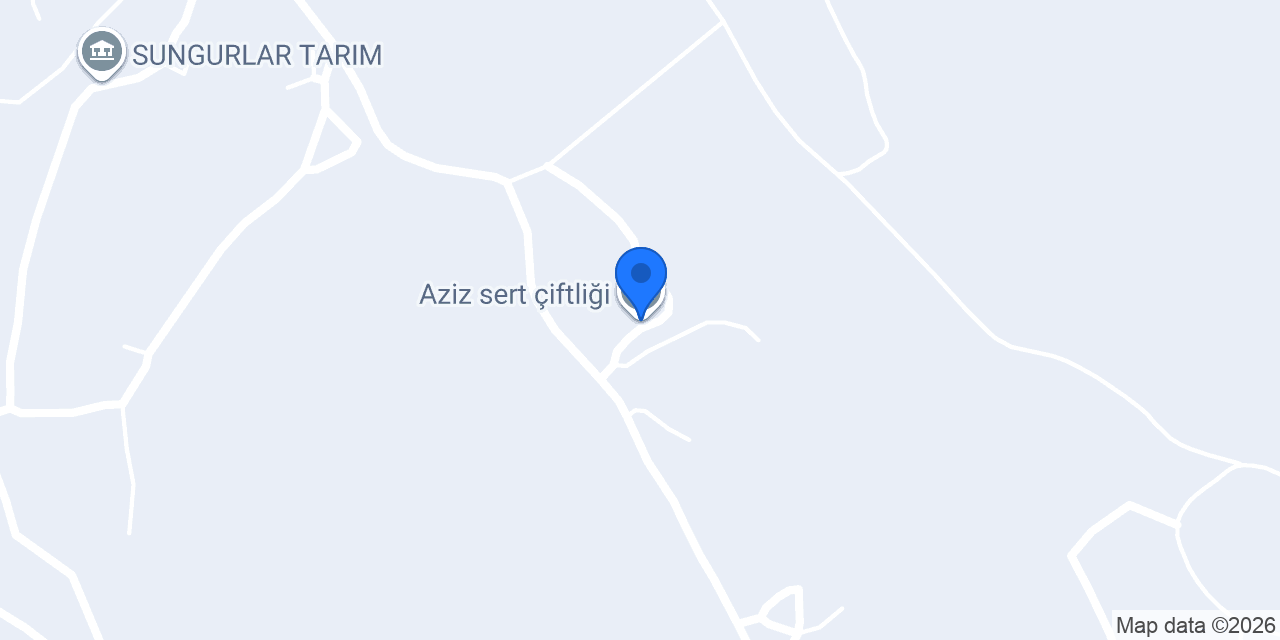 Aziz sert çiftliği konumu