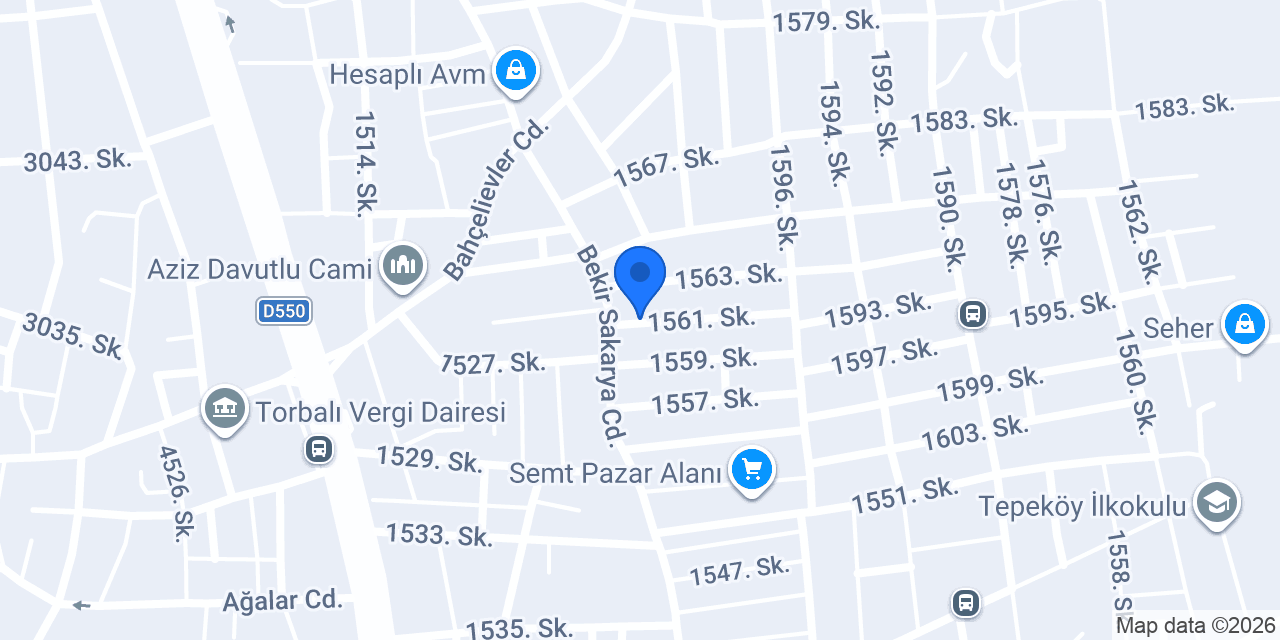 Altuntaş Dekorasyon konumu
