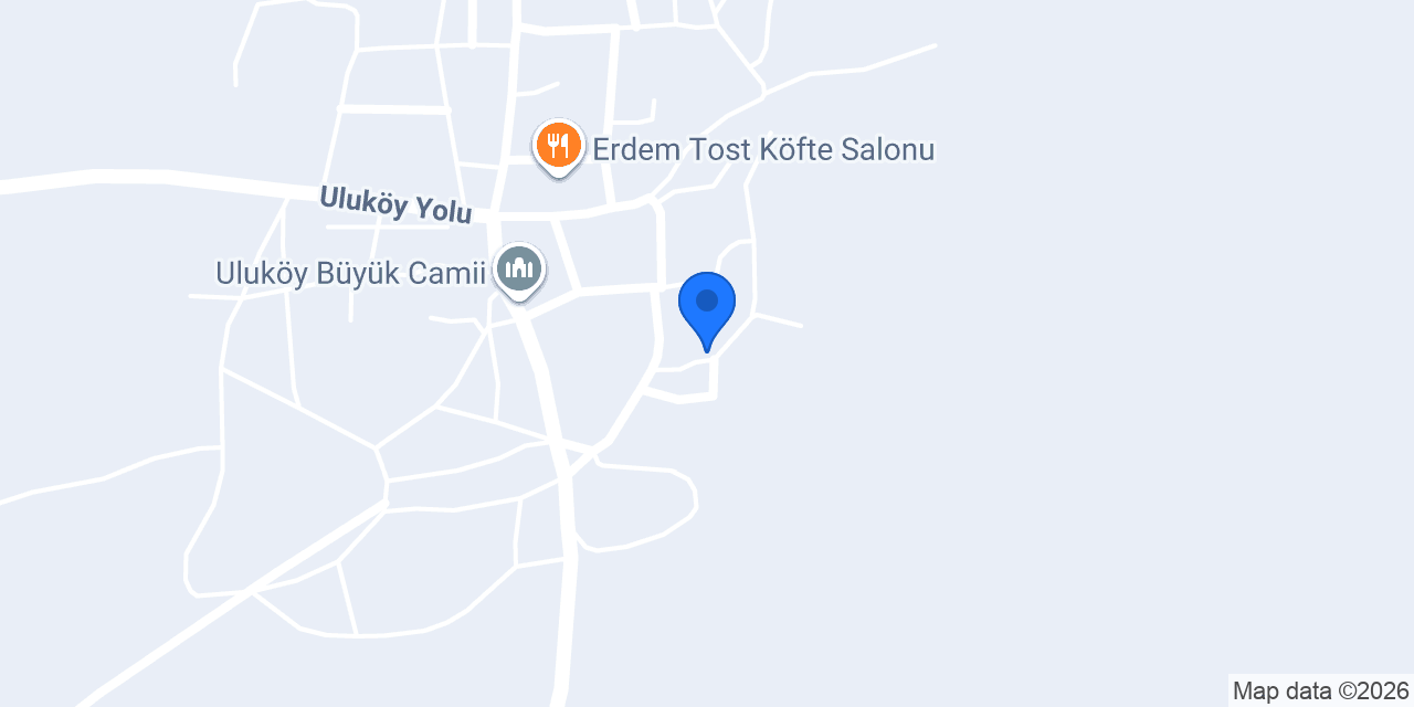 Uluköy Sağlık Ocağı konumu