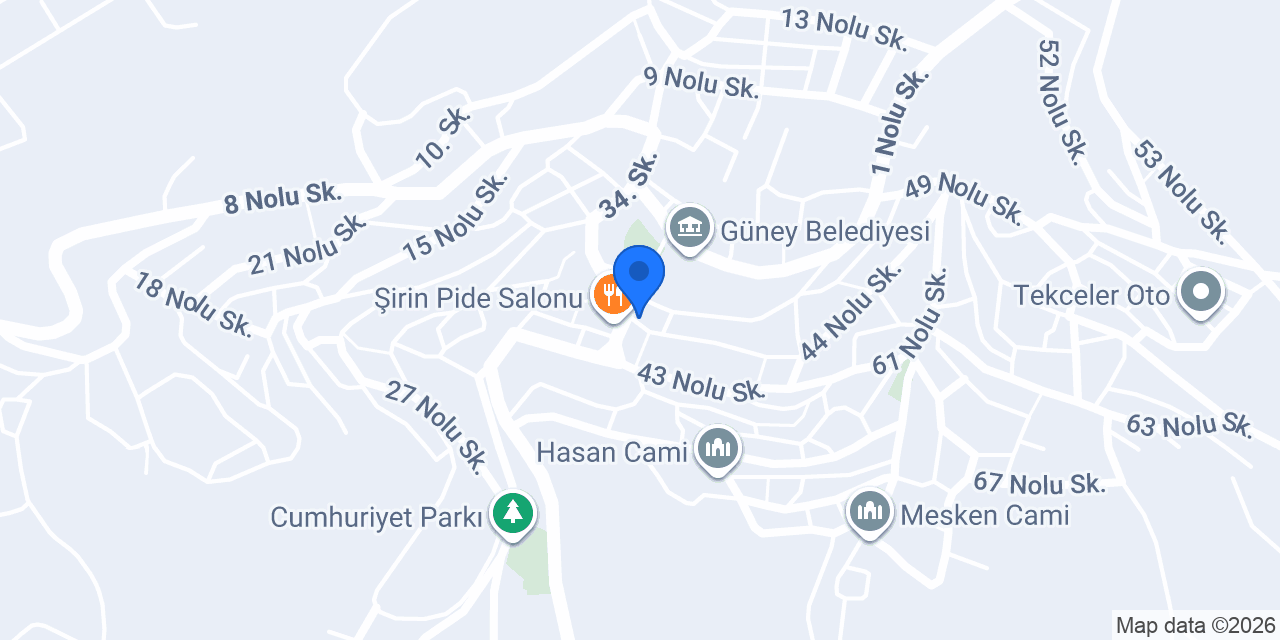 Fırıncı İbo Ekmek ve Unlu Mamülleri konumu