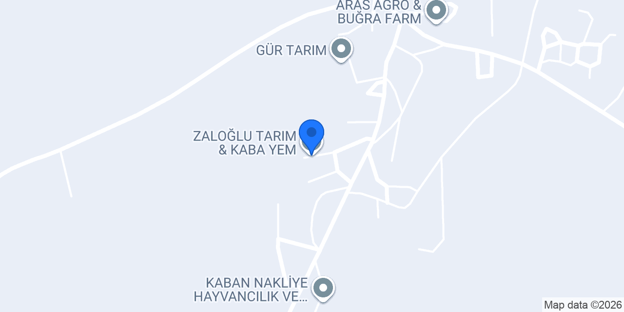 ZALOĞLU TARIM & KABA YEM konumu