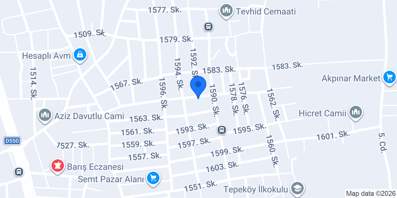 GÜRÜZ TEKSTİL konumu