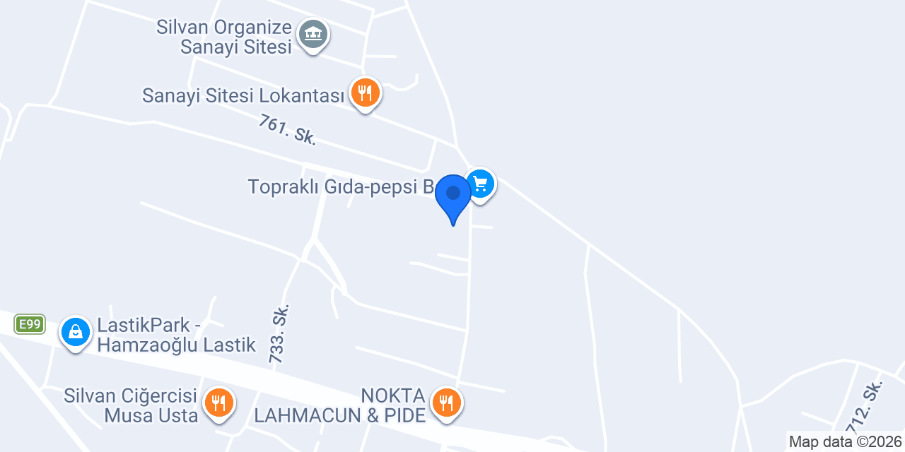 Emza Mobilya Pvc ve Çelik Kapı konumu