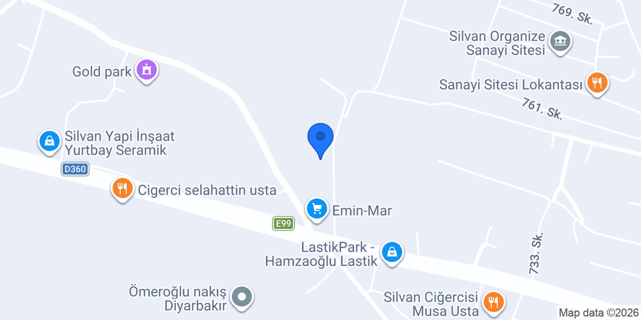 DURMAZLAR TEKSTİL konumu