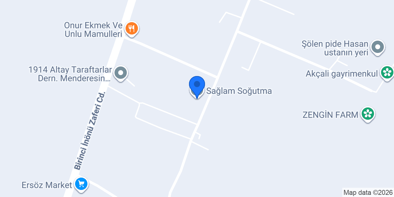 Sağlam Soğutma konumu