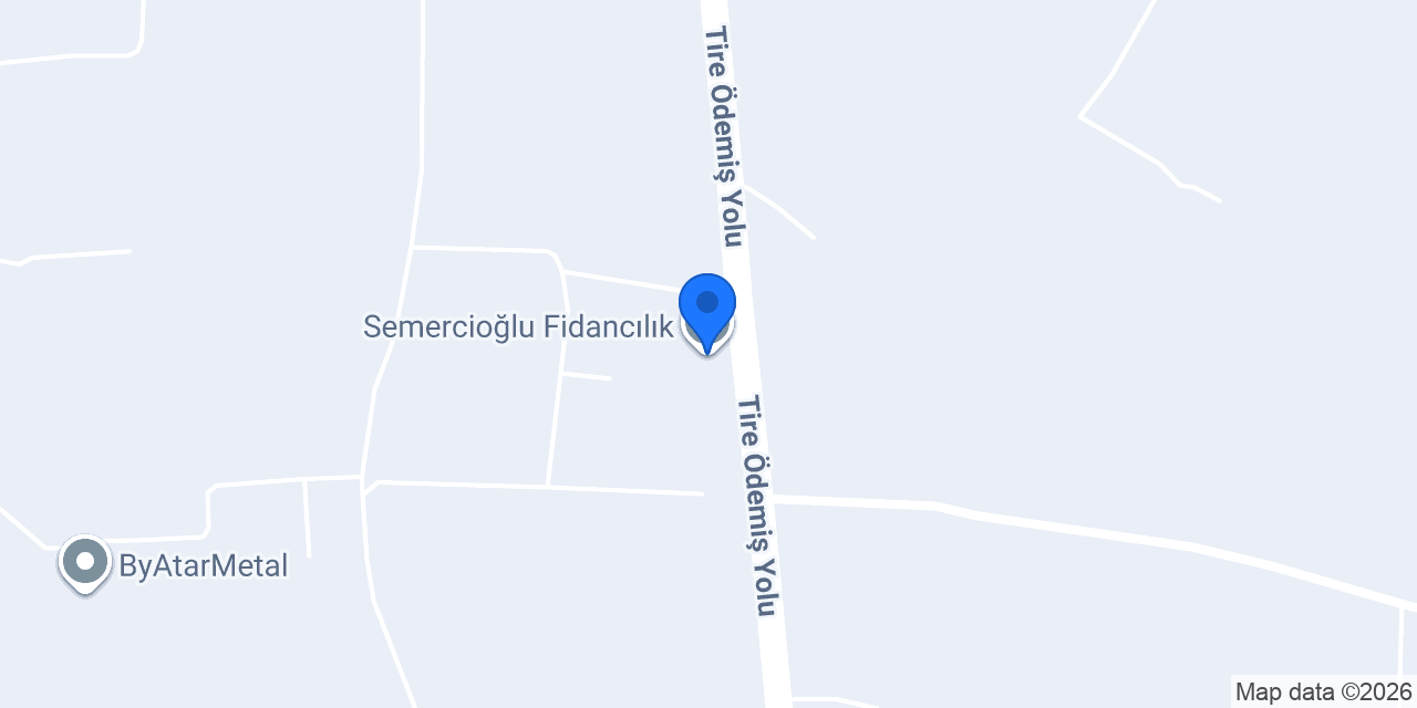 Semercioğlu Fidancılık konumu