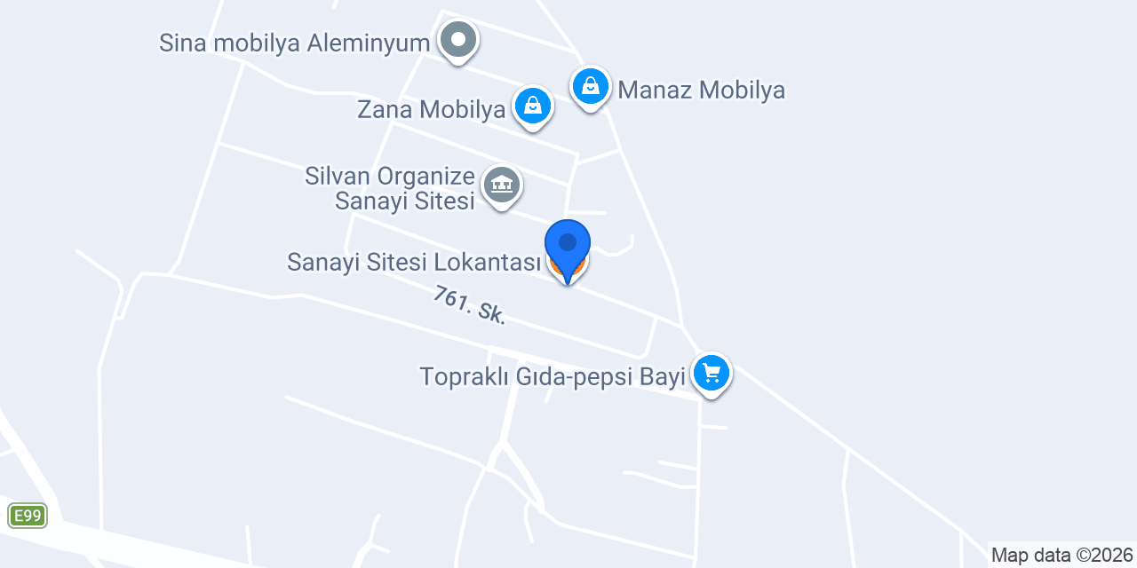 Sanayi Sitesi Lokantası konumu