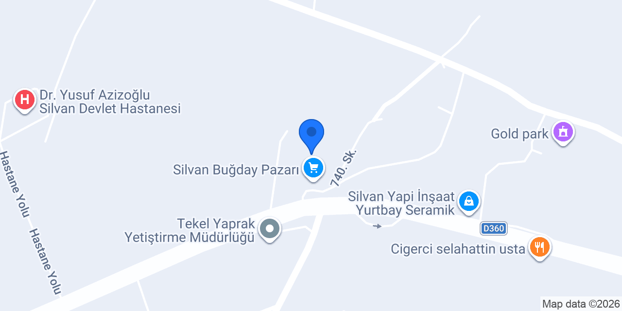 AKSOY TARIM ÜRÜNLERİ konumu
