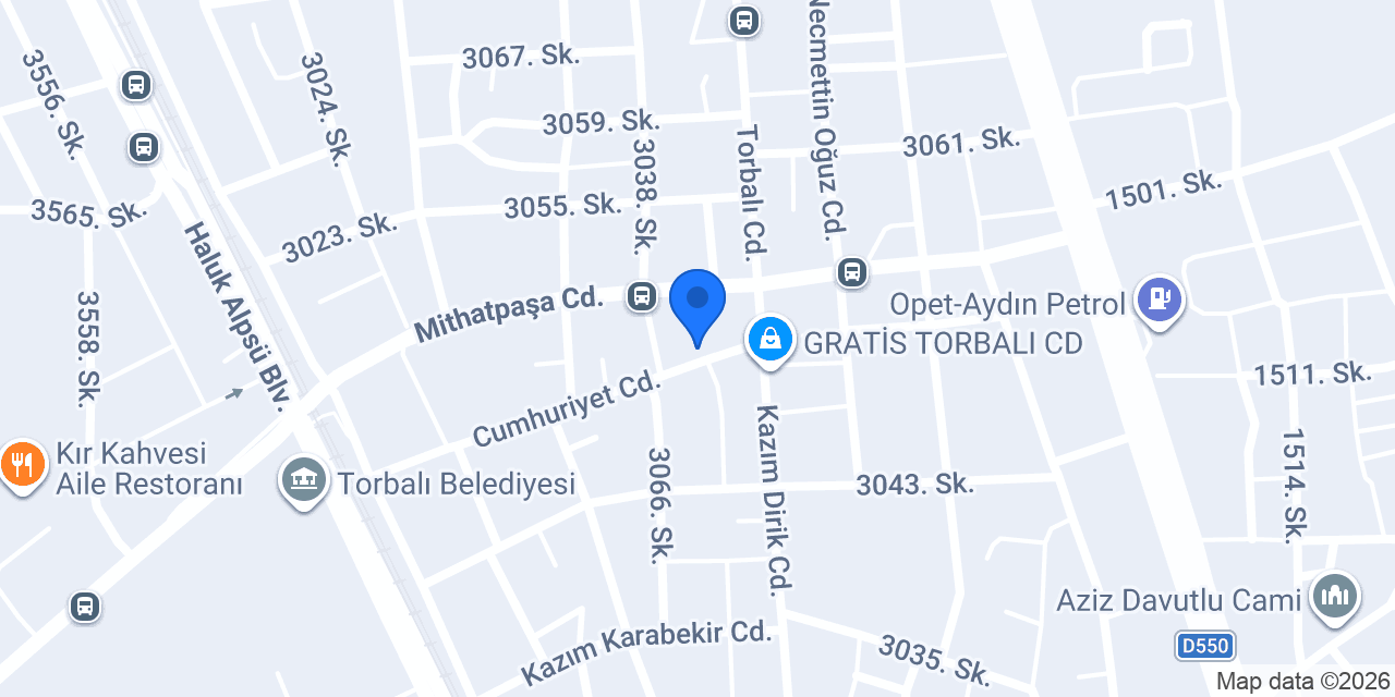 TORBALI METRO PSİKOTEKNİK DEĞERLENDİRME MERKEZİ konumu