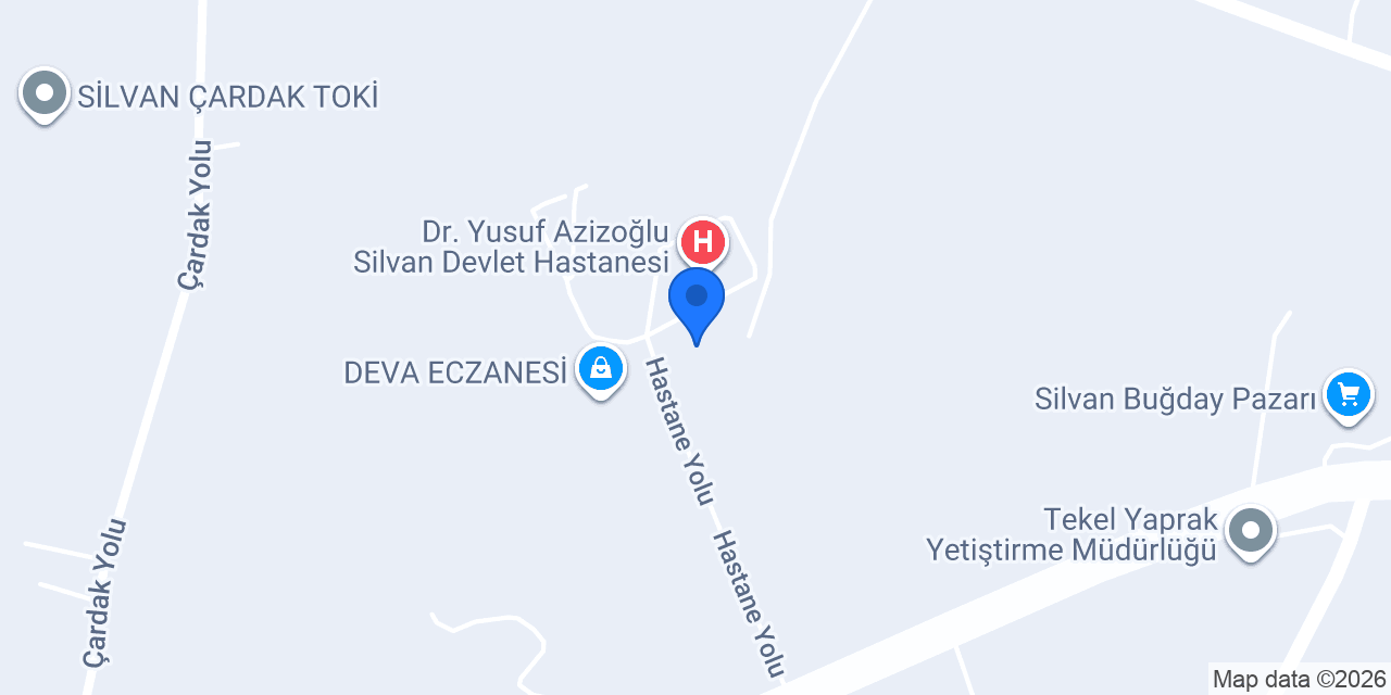 AMAÇ Eczanesi konumu
