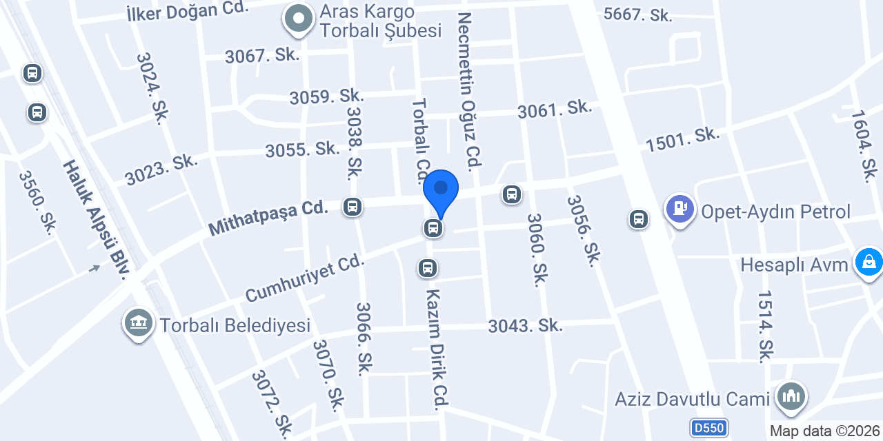 Beysos Döner Torbalı konumu
