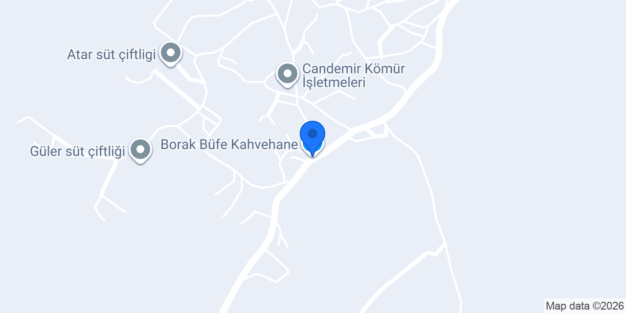 Borak Büfe Kahvehane konumu