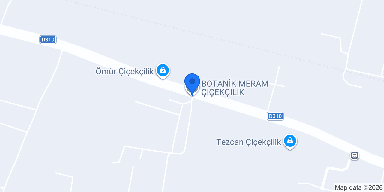 BOTANİK MERAM ÇİÇEKÇİLİK konumu