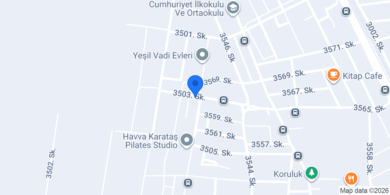 Yaka Paça Ütü konumu