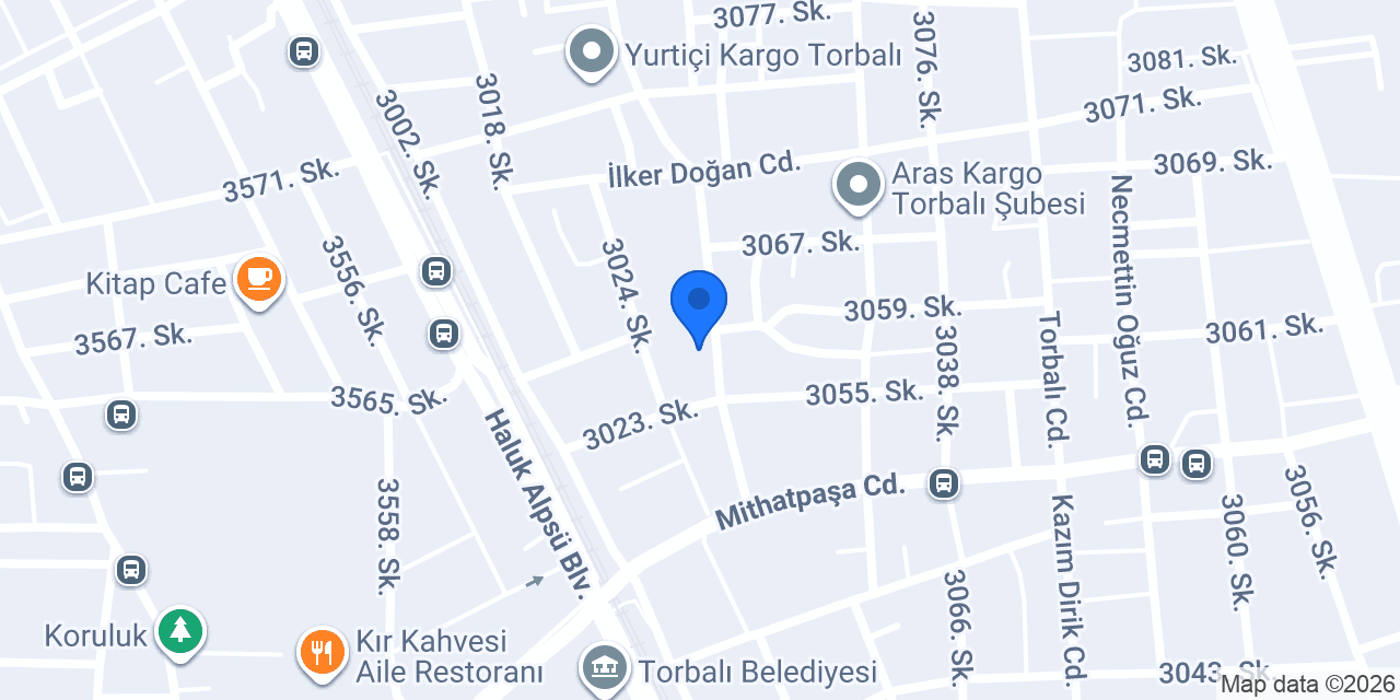 Tostbalı Cafe konumu