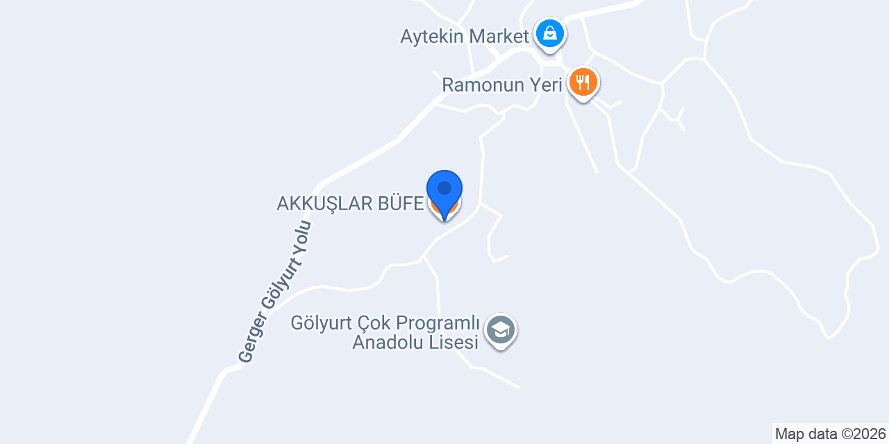 AKKUŞLAR BÜFE konumu