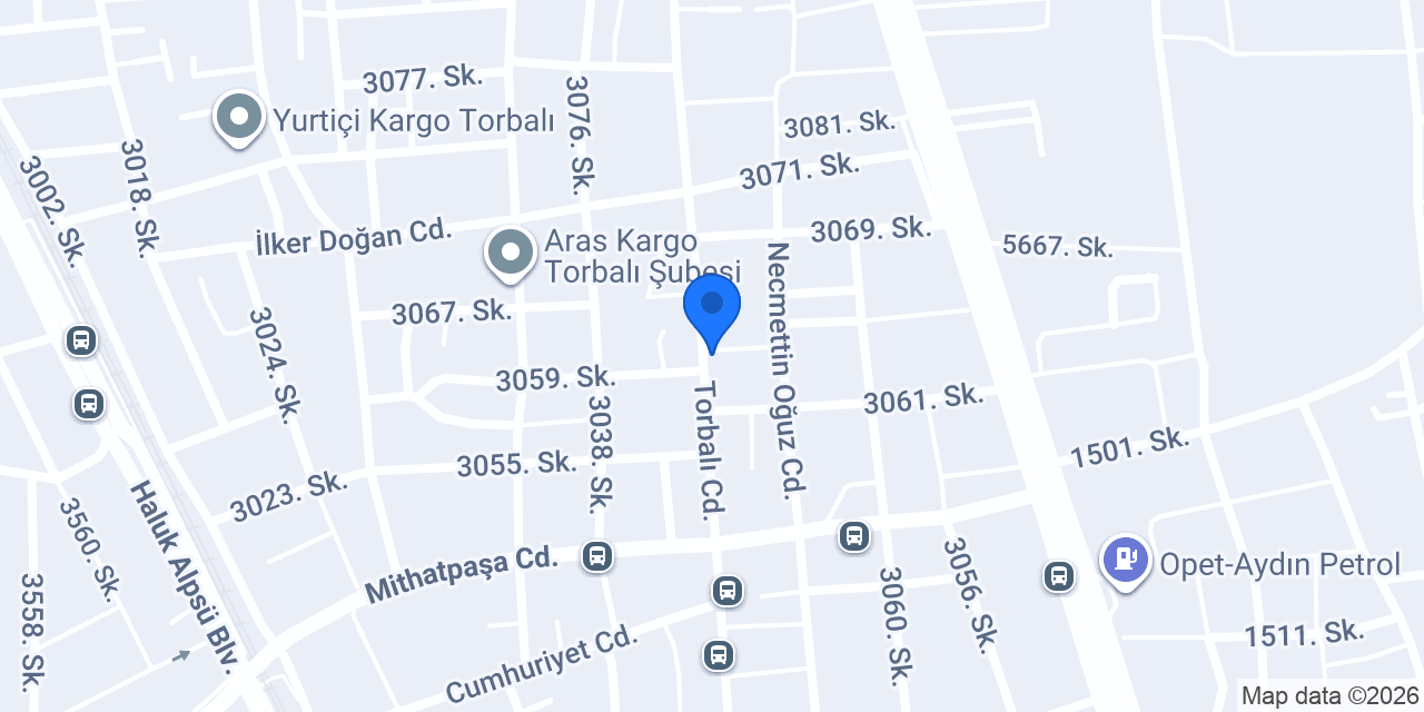 TOKSUNLAR YAPI konumu
