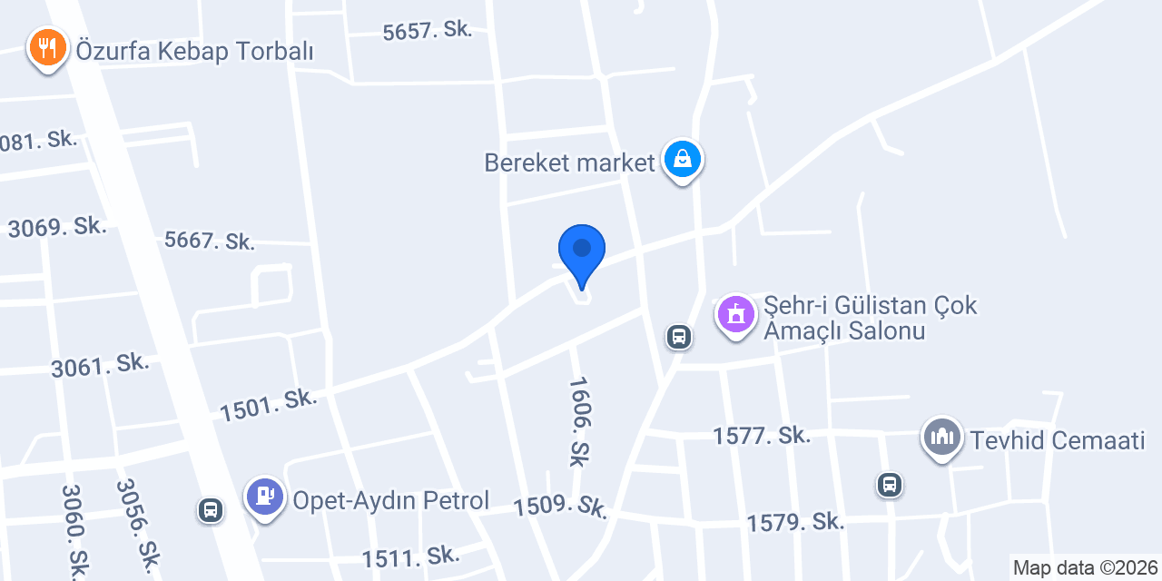 MEG TEKNOLOJİ konumu