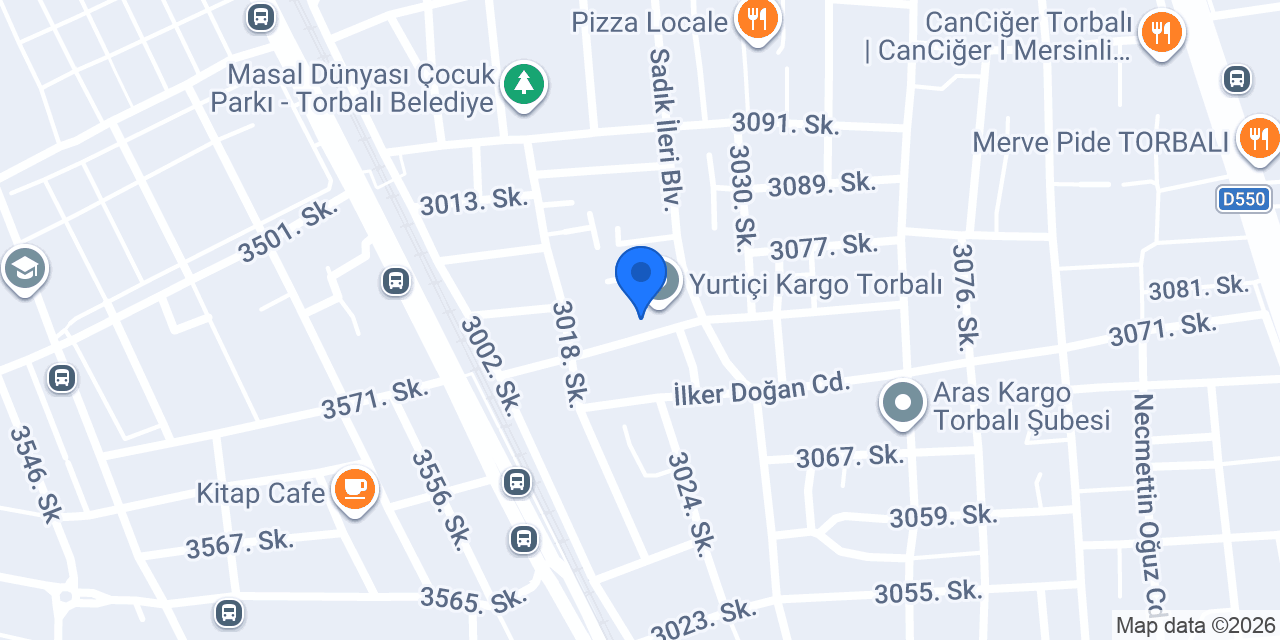 Samet Davran Saç Tasarım konumu