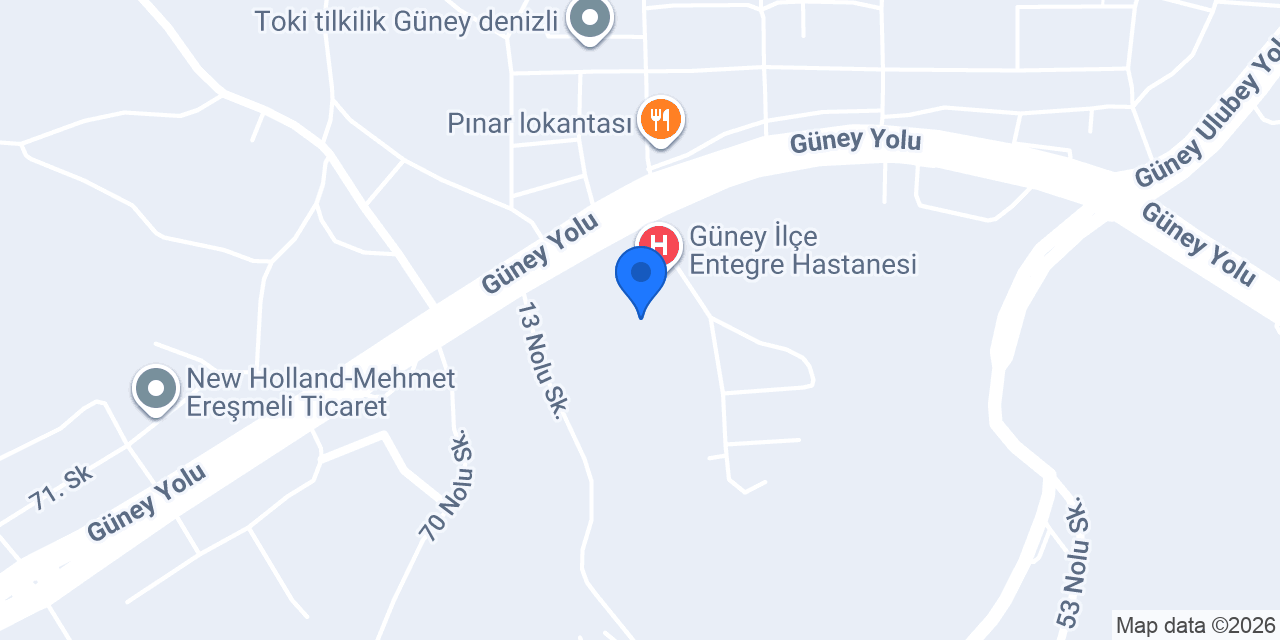 Güney İlçe Milli Eğitim Müdürlüğü konumu