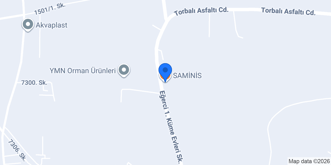 SAMİNİS konumu