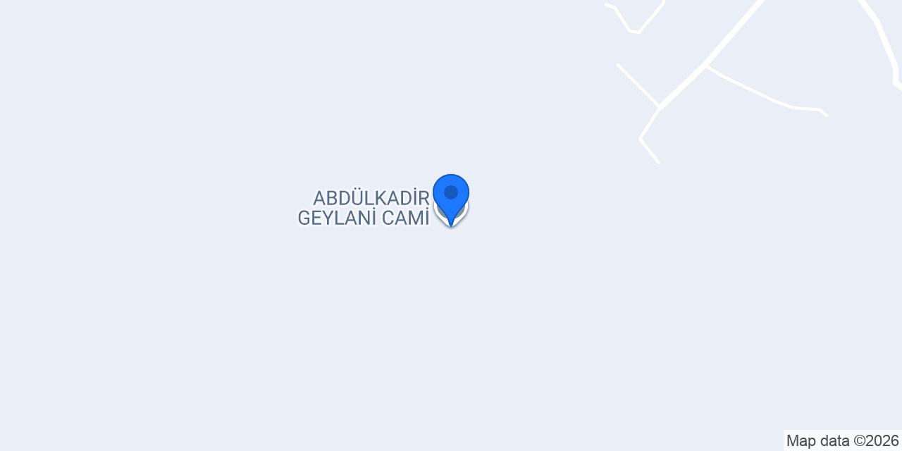 ABDÜLKADİR GEYLANİ CAMİ konumu