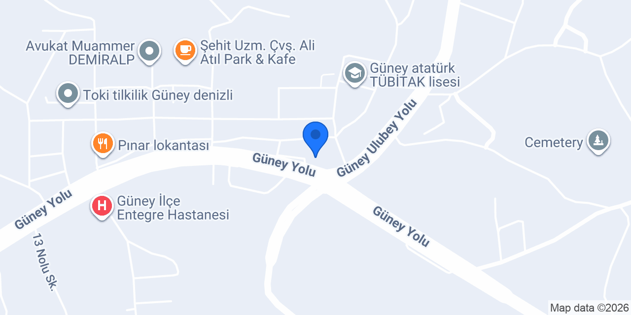 Çelik Motor -Münür ÇELİK konumu