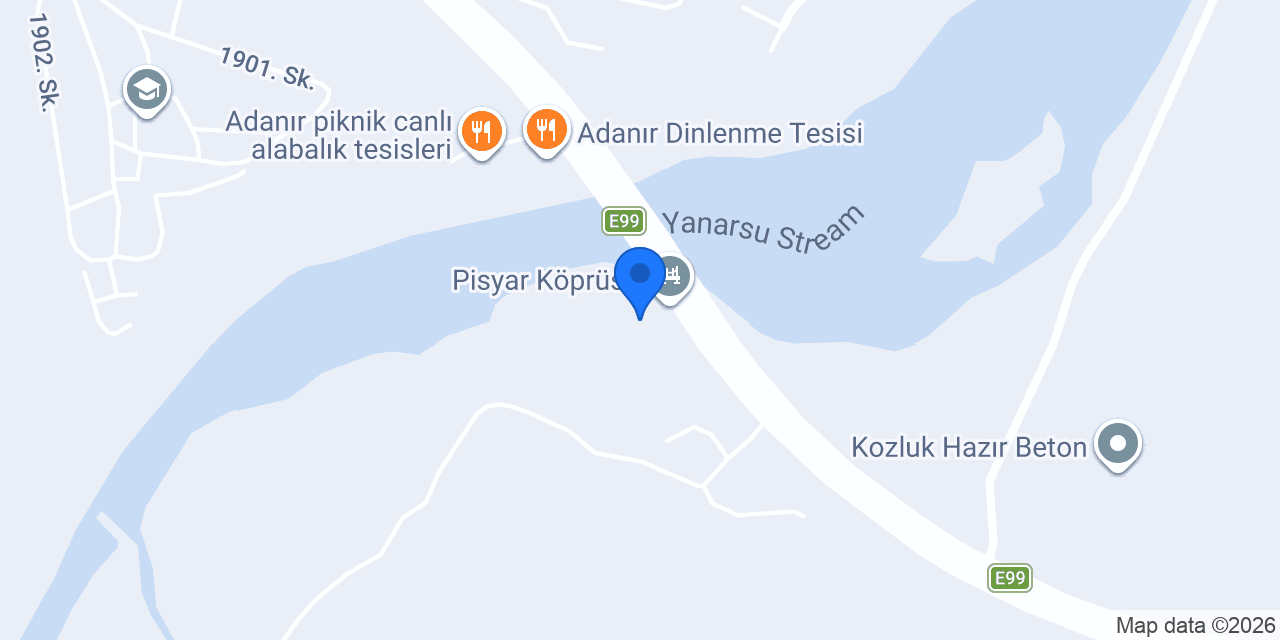 Hazo Hazır Beton konumu
