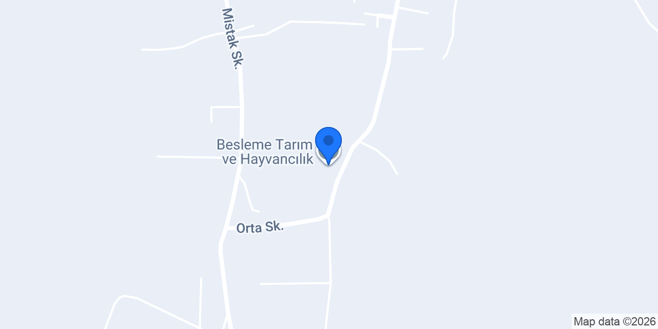 Besleme Tarım ve Hayvancılık konumu