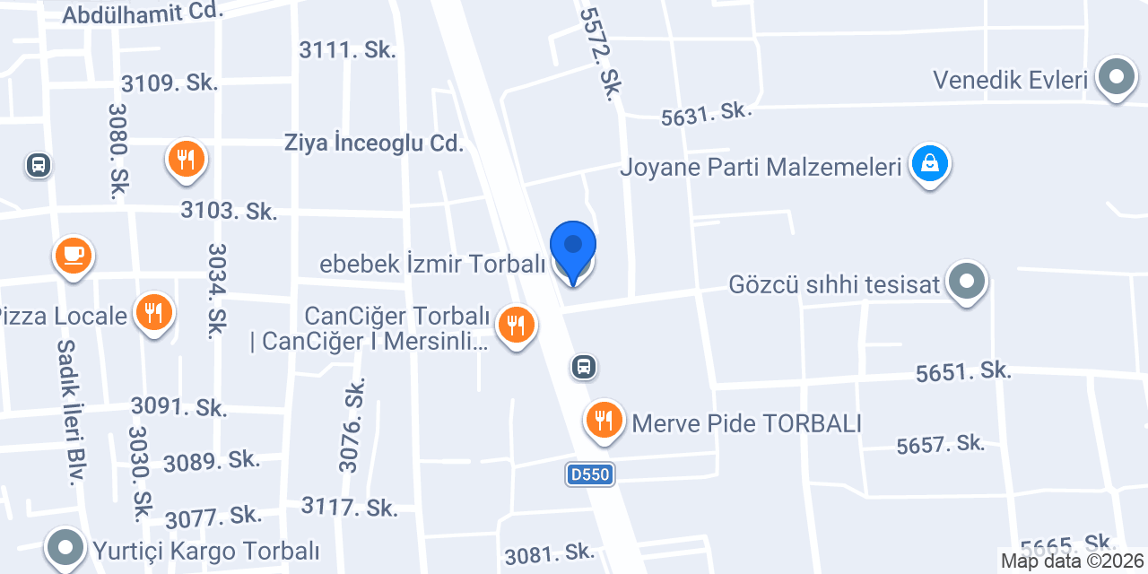 ebebek İzmir Torbalı konumu