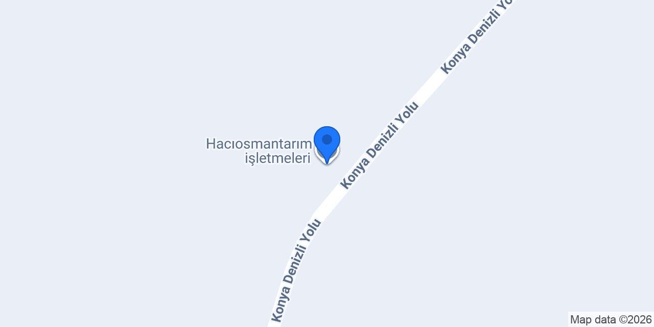 Hacıosmantarım işletmeleri konumu