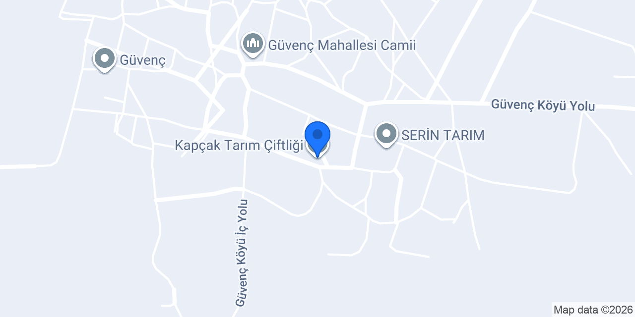 Kapçak Tarım Çiftliği konumu