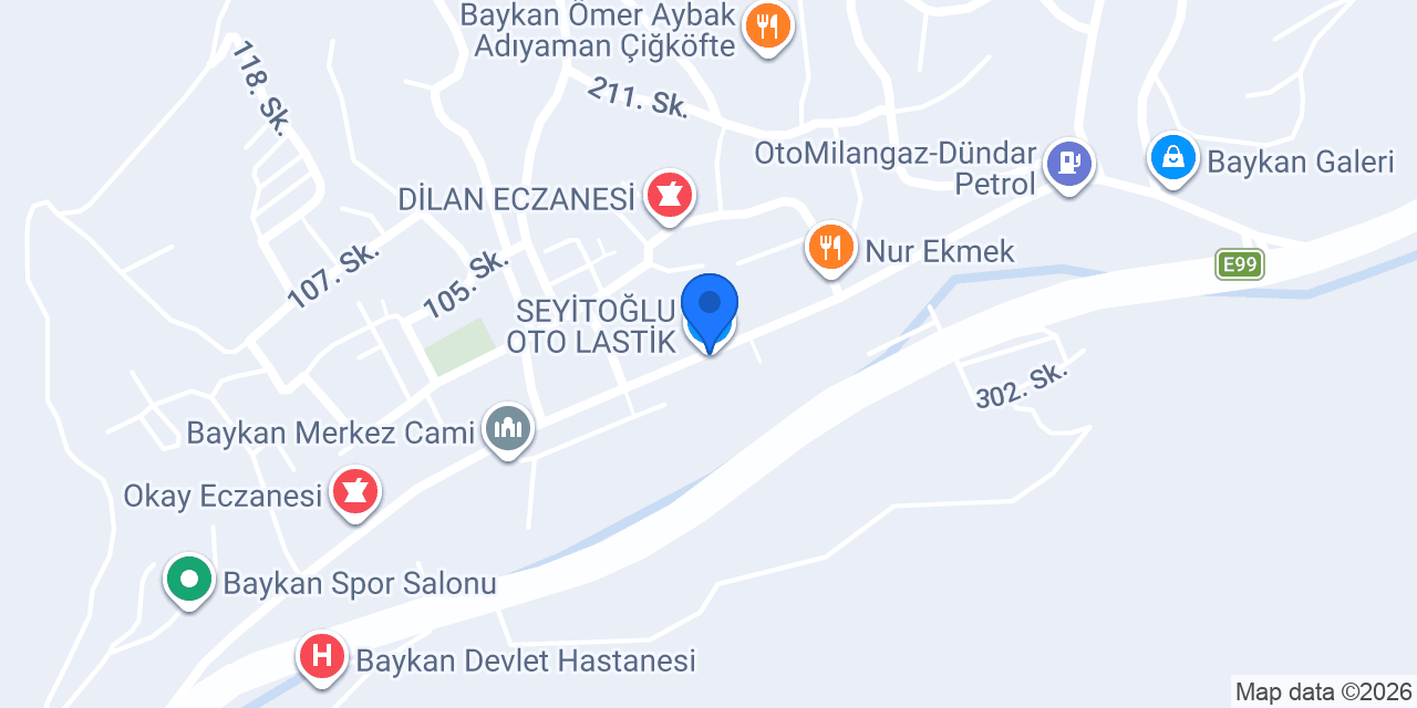 SEYİTOĞLU OTO LASTİK konumu