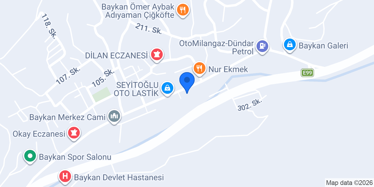 Aygaz Tüp Bayisi konumu