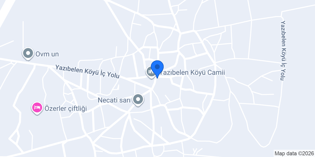 Yazıbelen Köyü Muhtarlığı konumu