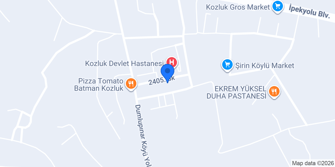 Kozluk Eczanesi konumu