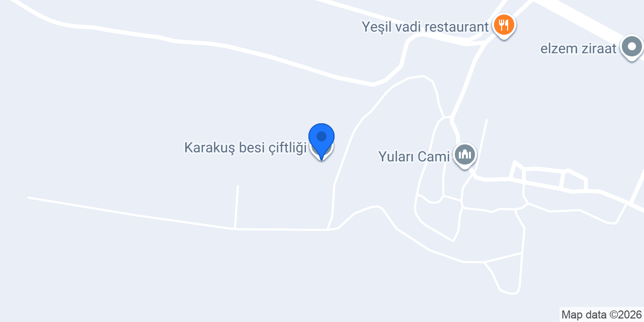 Karakuş besi çiftliği konumu