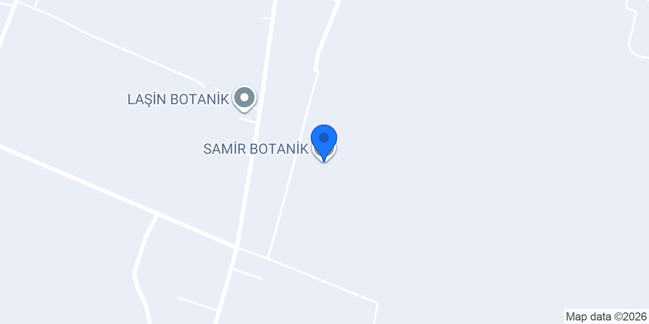 SAMİR BOTANİK konumu