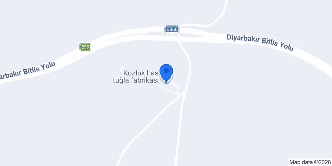 Kozluk has tuğla fabrikası konumu