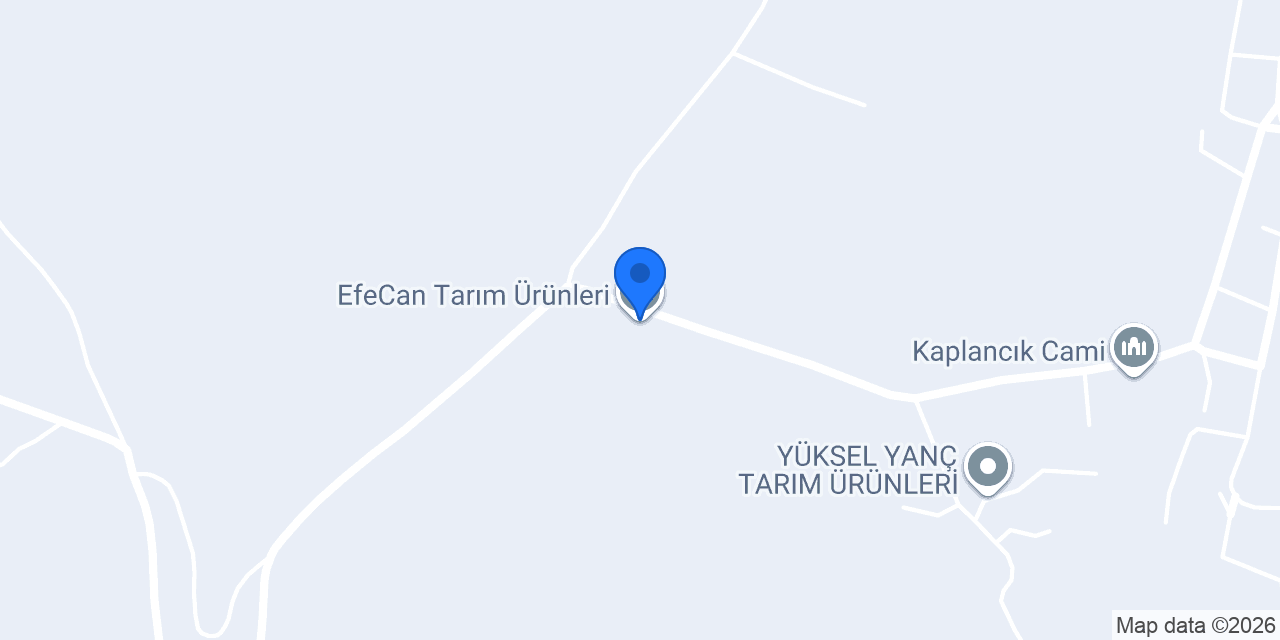 EfeCan Tarım Ürünleri konumu