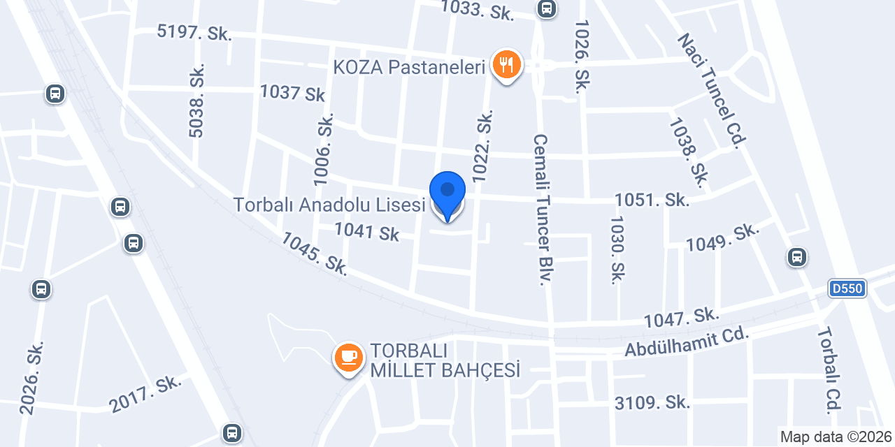 Torbalı Anadolu Lisesi konumu