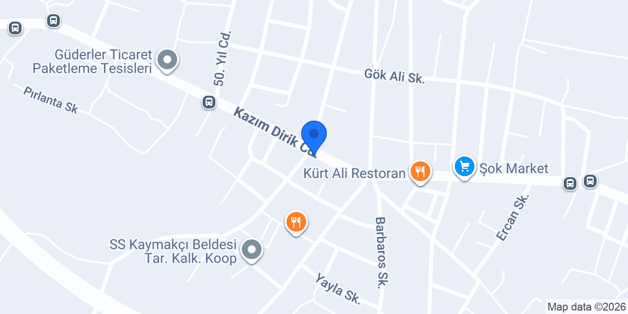 Olgun Lokantasi konumu